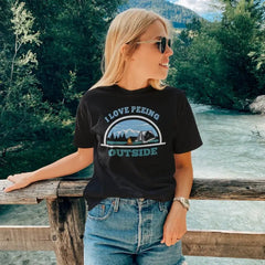 Outdoorzees Women's 'I Love Peeing Outside' T-Shirt