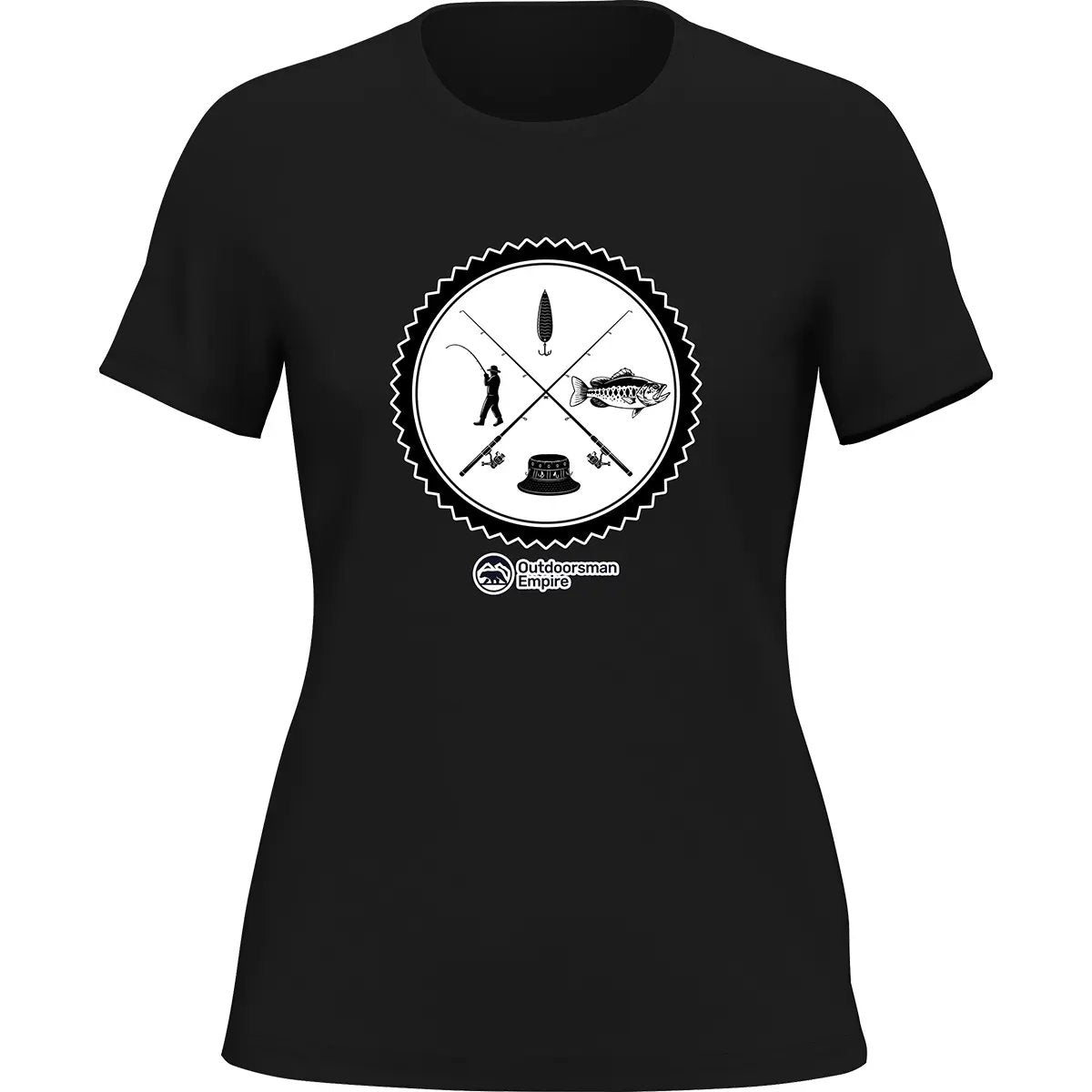 Outdoorzees Women's Fishing Vintage v2 T-Shirt