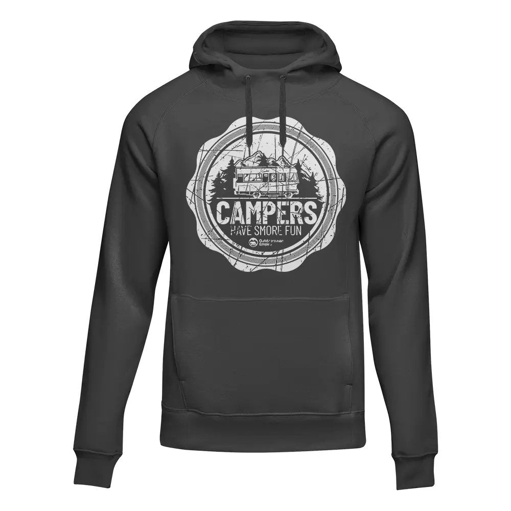 Outdoorzees Unisex Camping Seal Fleece Hoodie