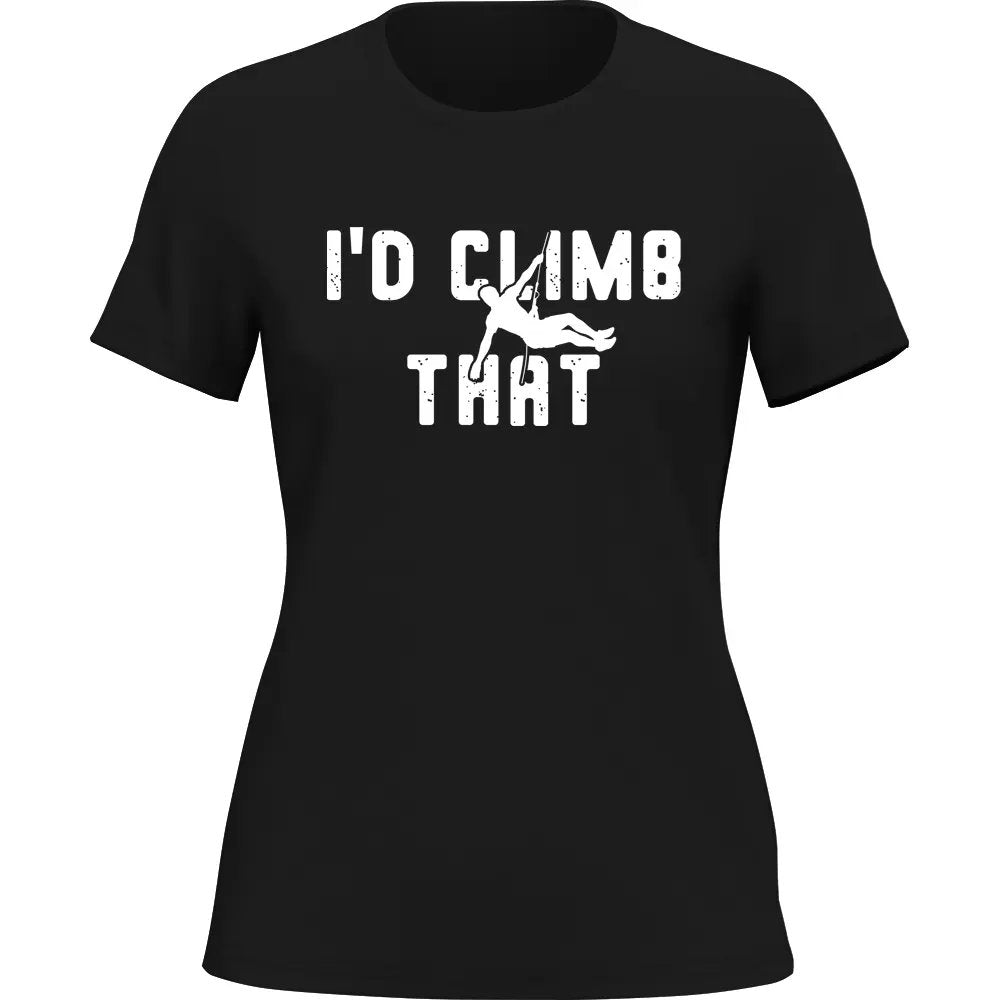 Outdoorzees Women's 'I'd Climb That' T-Shirt