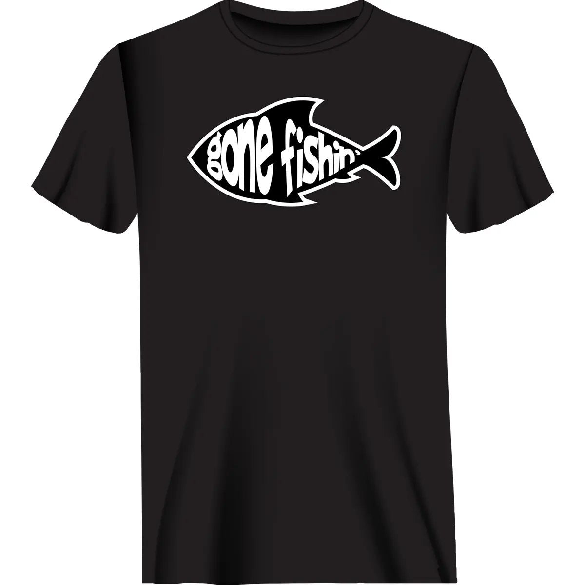 Outdoorzees Unisex 'Gone Fishing' v3 T-Shirt
