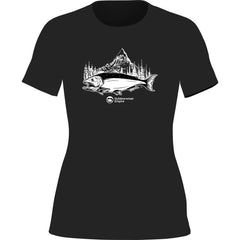 Outdoorzees Women's Fishing Mountain T-Shirt