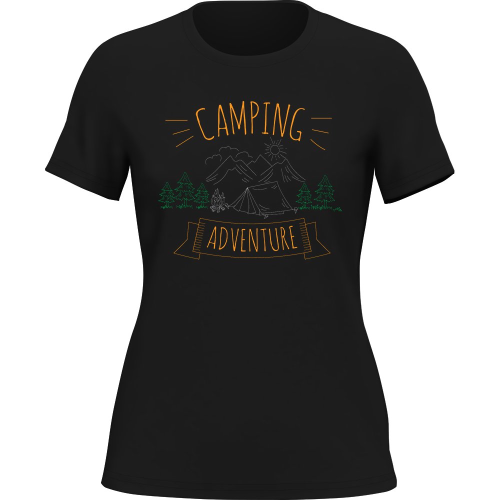Outdoorzees Women's 'Camping Adventure' T-Shirt