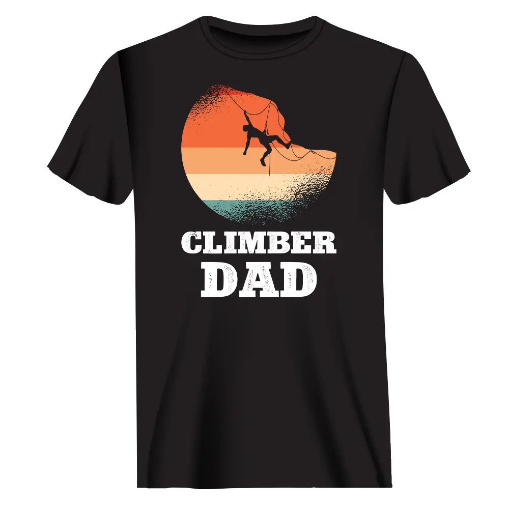 Outdoorzees Men's 'Climber Dad' T-Shirt