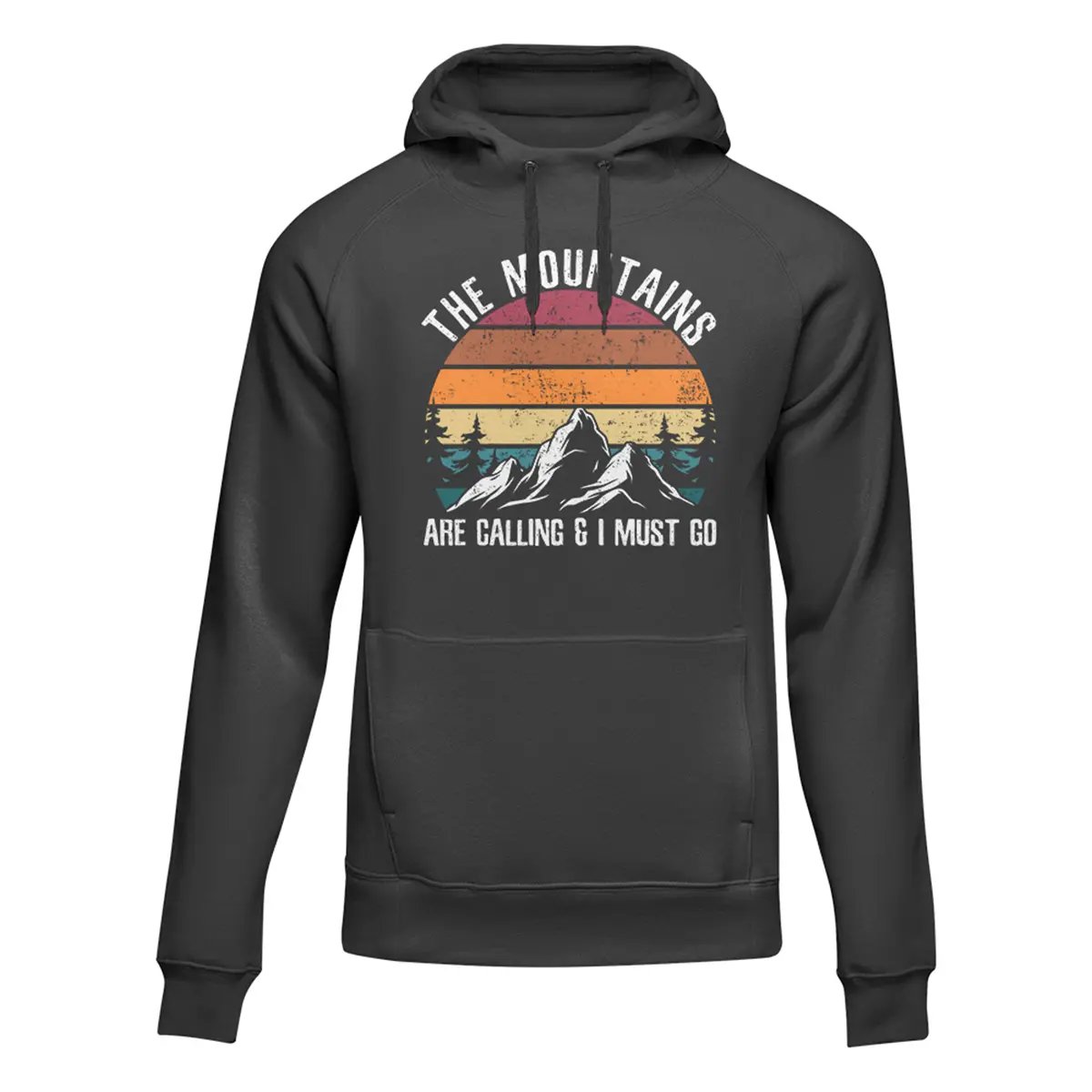 Outdoorzees Unisex 'The Mountains Are Calling' Hoodie