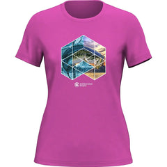Outdoorzees Women's Fishing Geometry T-Shirt
