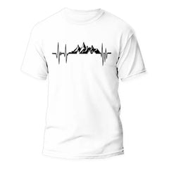 Outdoorzees Unisex Mountain Heartbeat T-Shirt