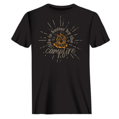 Outdoorzees Unisex 'Life Is Better By The Campfire' T-Shirt