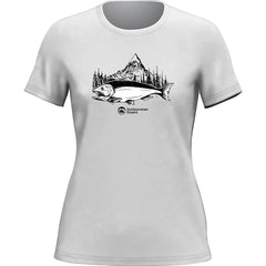 Outdoorzees Women's Fishing Mountain T-Shirt