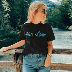 Outdoorzees Women's 'Only Camp' T-Shirt