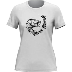 Outdoorzees Women's 'Gone Fishing' v1 T-Shirt