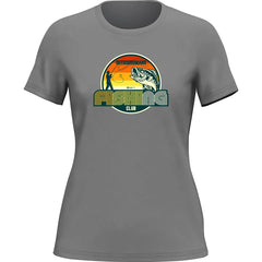 Women's 'Outdoorsman Fishing Club' 80 T-Shirt
