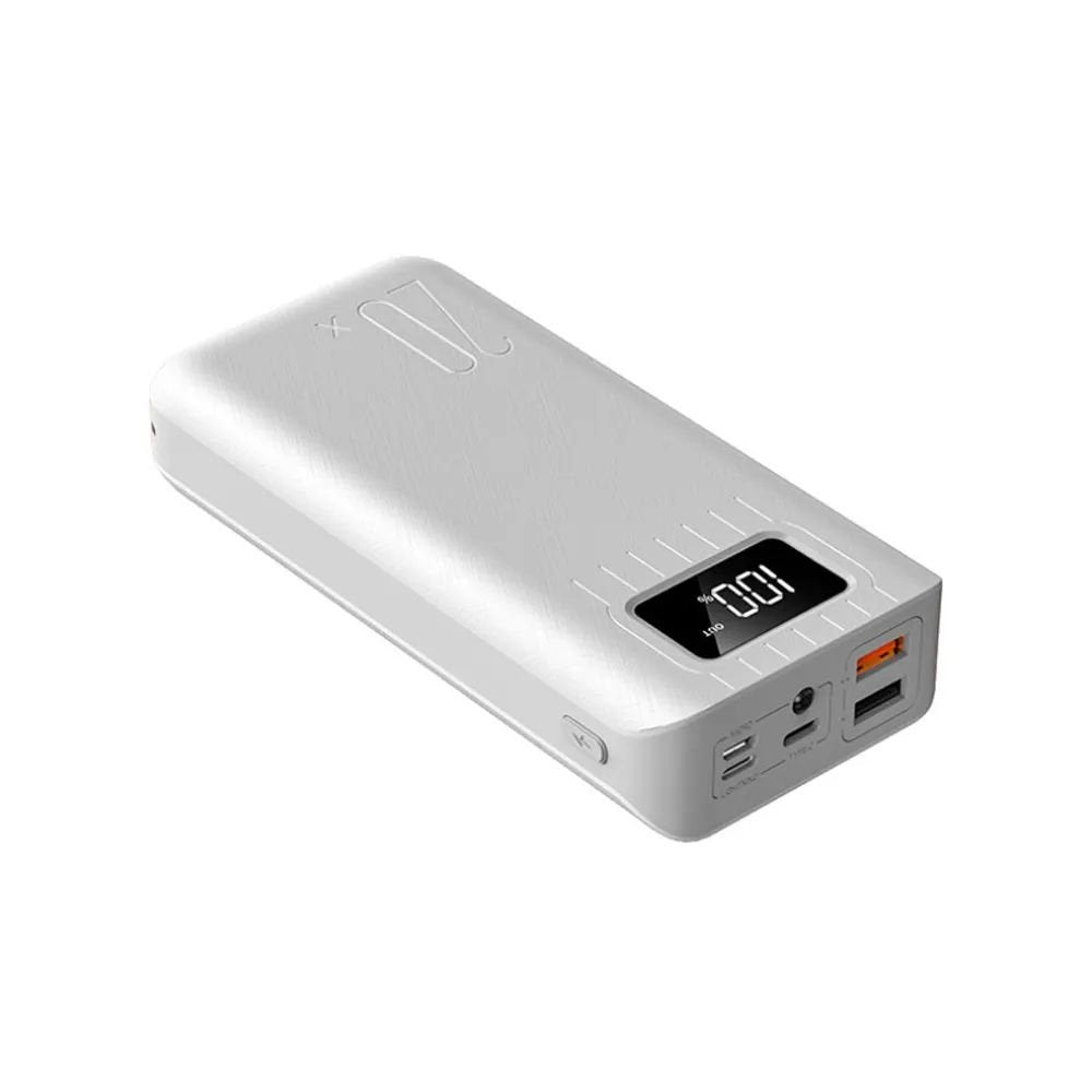 20,000mAh External Battery Power Bank Dual USB with LED Flashlight