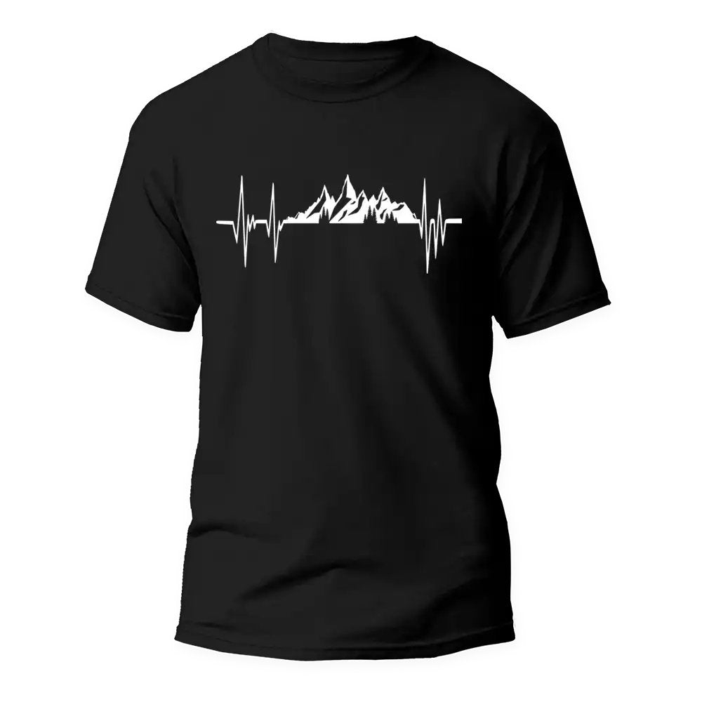 Outdoorzees Unisex Mountain Heartbeat T-Shirt
