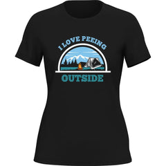 Outdoorzees Women's 'I Love Peeing Outside' T-Shirt