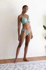 Women's 'Isla' Silk Bikini Top