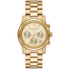 Michael Kors Women's Runway - Gold Dial - 50m