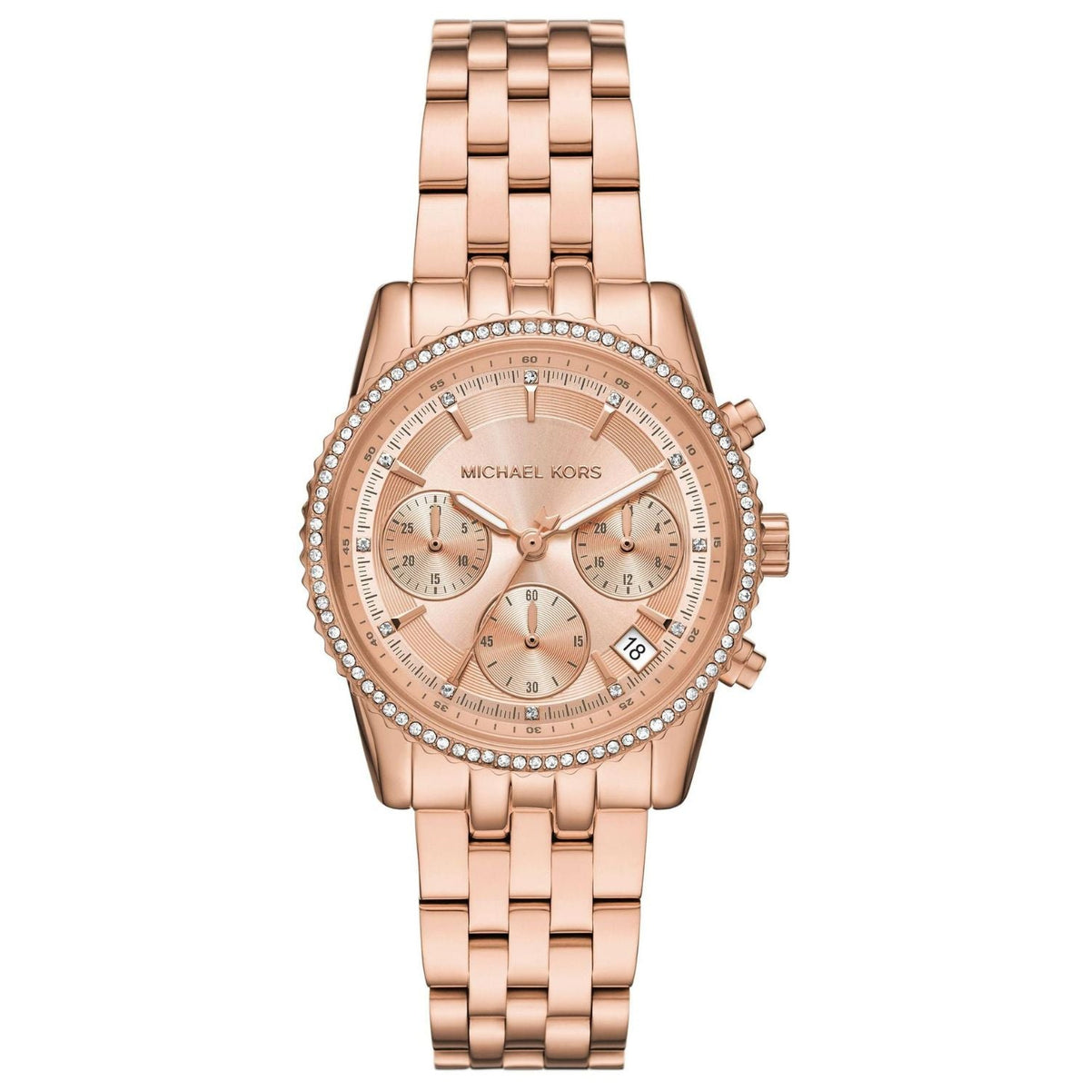 Michael Kors Women's Bryant - Rose Gold Dial - 50m