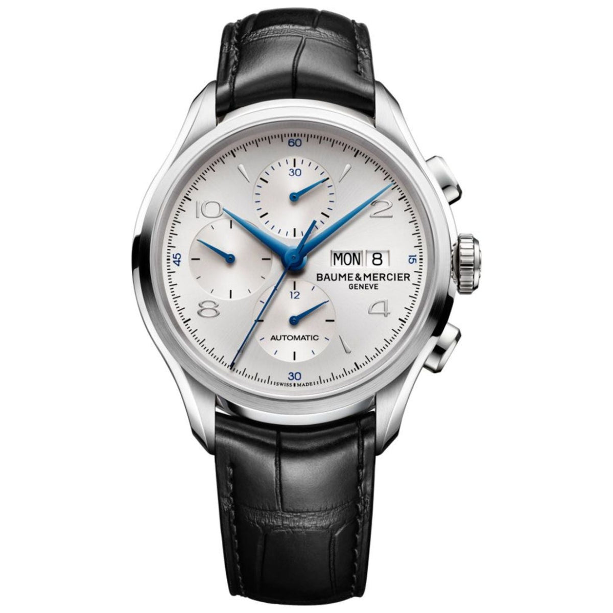 Baume & Mercier Men's Clifton - Silver Dial - 50m