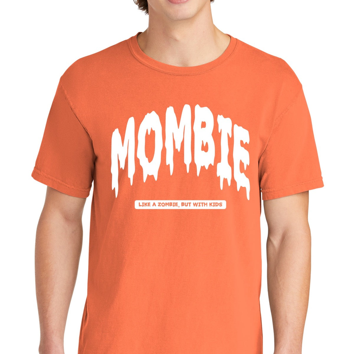 HALLOWEEN Women's 'Mombie' Comfort Color Tee
