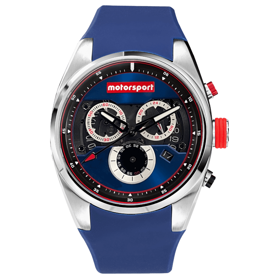 Motorsport Men's Apex - Blue Dial - 100m