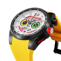 Motorsport Men's Rebel - White Dial - 100m