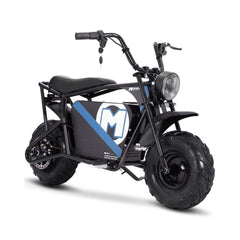 1000W 48V 12Ah Electric Powered Mini Bike - Black