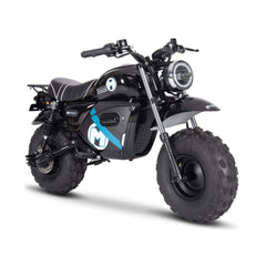 1500W 60V 20Ah Electric Powered Mini Bike - Black