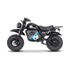 1500W 60V 20Ah Electric Powered Mini Bike - Black