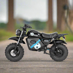 1500W 60V 20Ah Electric Powered Mini Bike - Black