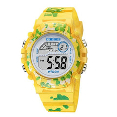 Kid's LED Digital Watch with Date, Alarm & Stopwatch - 30m