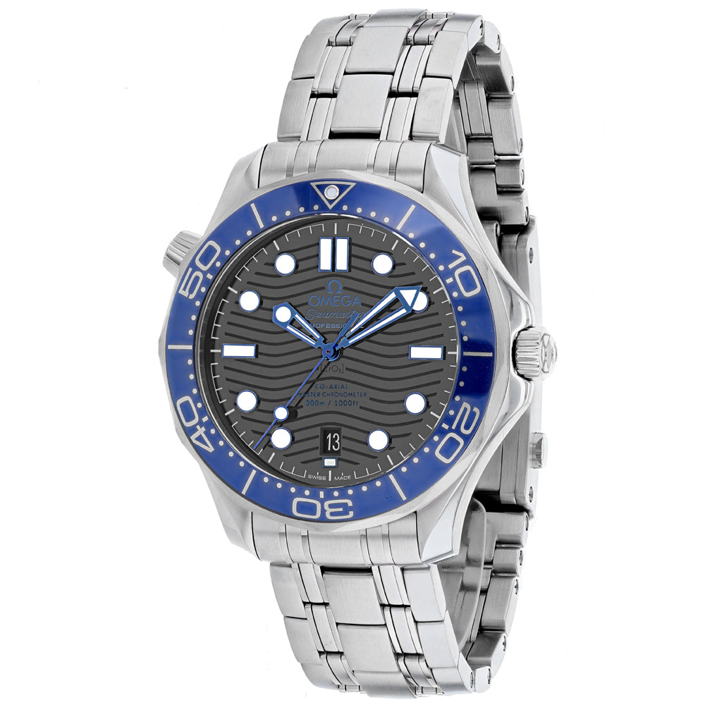 Omega Men's Diver - Grey Dial - 300m