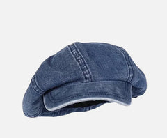Women's Denim Octagonal Hat