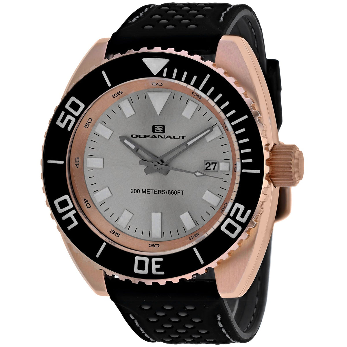 Oceanaut Men's Submersion - Silver Dial - 200m