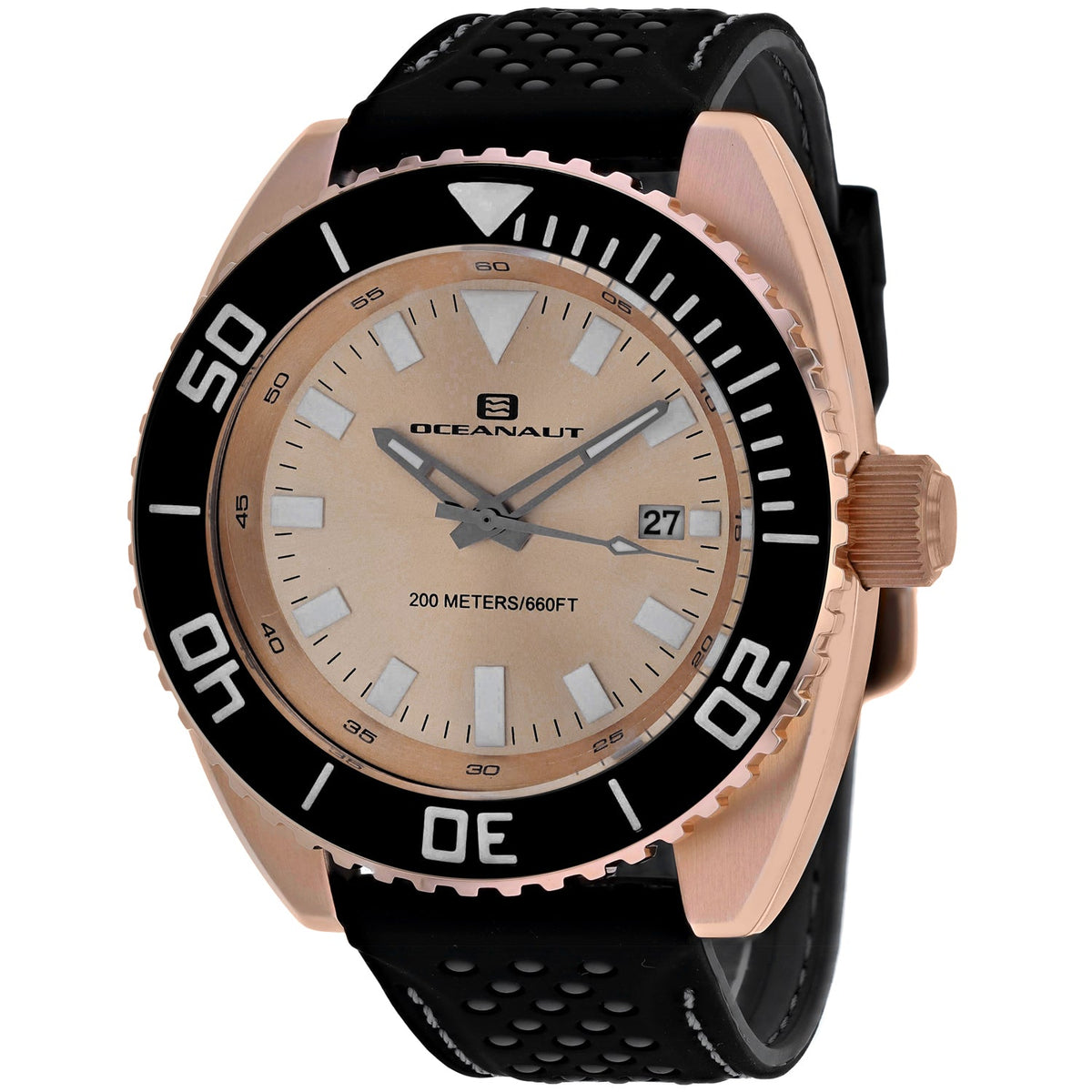 Oceanaut Men's Submersion - Rose Gold Dial - 200m
