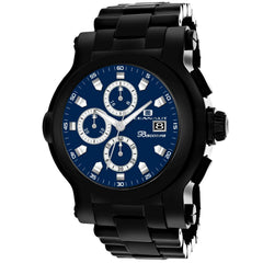 Oceanaut Men's Baccara XL - Navy Blue Dial, Black Bracelet - 50m