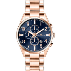 Oceanaut Men's Escapade - Blue Dial, Rose Gold Bracelet - 100m