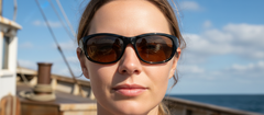 Unisex 'Carabelle' Polarized Sunglasses with Optional Bifocal/Reader