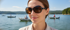 Women's 'Cat Island' Polarized Sunglasses with Optional Bifocal/Reader