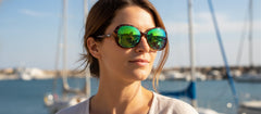 Women's 'Dauphine' Polarized Sunglasses with Optional Bifocal/Reader