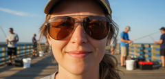Unisex 'New Castle' Polarized Sunglasses with Optional Bifocal/Reader