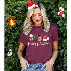 CHRISTMAS Women's 'Merry Christmas' T-Shirt - Size M