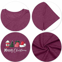 CHRISTMAS Women's 'Merry Christmas' T-Shirt - Size M
