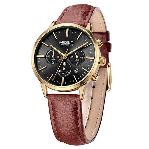 Women's Stainless Steel Chronograph Watch - 30m