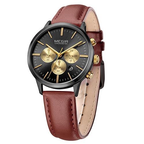 Women's Stainless Steel Chronograph Watch - 30m