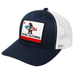 Everyday California Unisex Red, White, and Brutus Snapback Hat