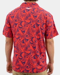 Men's 'Redfish, White, Blue' Polo