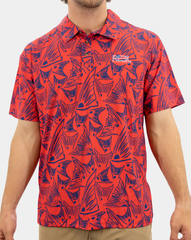 Men's 'Redfish, White, Blue' Polo