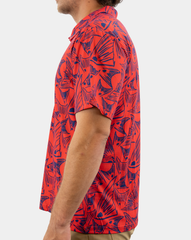 Men's 'Redfish, White, Blue' Polo