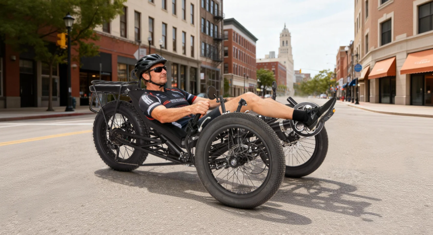 Start eBike T1 Recumbent Trike